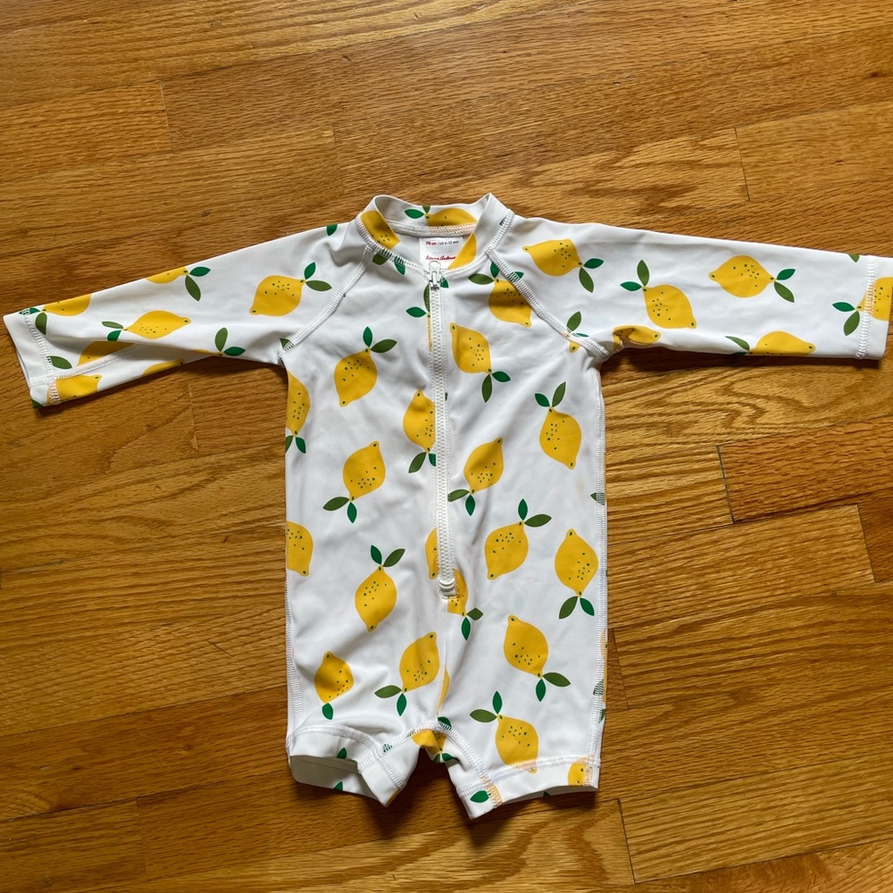 Hanna Andersson Baby Swim Rash Guard (6-12m)